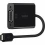 Belkin - - Videoadapter - USB-C m�nnlich zu HD-15 (VGA) weiblich - 15 cm (F2CU037BTBLK)