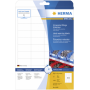 Herma - 伦理。耐用。A4 白色 48、3x25、4 毫米铝箔纸 1100 个。
