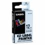 &nbsp;"Casio-XR-12 X 12 mm schwarz auf transparent-Casio-Hardware/Electronic"