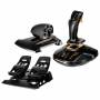 Thrustmaster - Thrustmaster T.16000M FCS Flight Pack Palanca de mando Mac,PC Negro