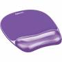 Fellowes - Gel Crystals - Mauspad mit Handgelenkpolsterkissen - lila (9144104)