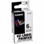 &nbsp;"Casio-XR-6 WE 6 mm schwarz auf wei�-Casio-Hardware/Electronic"