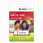 Agfaphoto - USB 2.0 silver 8GB