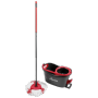 Vileda - Wischmop Turbo EasyWring & Clean Box (schwarz/rot)