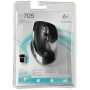 Logitech - Marathon Mouse M705-鼠标-激光-无线-2.4 GHz-USB 无线接收器-黑色/灰色 (910-001950)