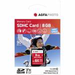 Agfaphoto - SDHC Karte 8GB High Speed Class 10 UHS I U1 V10