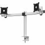 Durable Monitorhalterung F�r 2 Monitore Tischklemme Sil - DURABLE Monitorhalterung PRO 2 Mon. Tischklemme silber