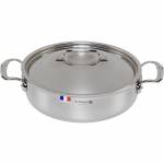 De Buyer - Affinity Bratentopf niederer mit Deckel 28 cm