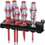Wera - 3160 i/7 Schraubendrehersatz, Edelstahl + Rack