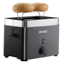 Graef - TO 62 - Toaster - 2 Scheibe - 2 Steckplatz - Schwarz