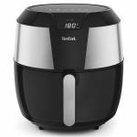 Tefal - Easy Fry EY701 Eins/Eine(r) 5,6 l Eigenst�ndig 1700 W Hei�luftfritteuse Schwarz - Edelstahl (EY701D)