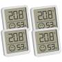 Tfa-dostmann - 30.5053.02.04 4er Set wei� Digitales Thermo Hygrometer