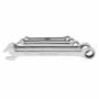 Gedore Red - Red Ringratschen-Maulschl�ssel-Satz, 5-teilig (chrom, SW 8 - 19mm)