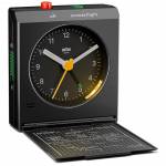 &nbsp;"Braun-BC 05 B Quarz Klappwecker schwarz-Braun-Hardware/Electronic"
