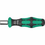 Wera - Bits-Handhalter mit Ratschenfunktion 1/4, 838 RA S