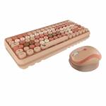 Keysonic - KeySonic Mini-TAS-Set mit Maus, beige, KSKM-5200M-RF (DE) [DE-Version, German Keyboard]