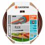 Gardena - GARDENA Comfort FLEX 18033-20 13 mm 1/2 1 St. Schwarz, Orange Gartenschlauch - 20m (18033)