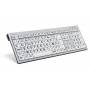 Logickeyboard - Logickeyboard LargePrint Tastatur USB A?ERTY Franz�sisch Wei� (LKB-LPRNTBW-AJPU-FR) [FR-Version, French Keyboard]
