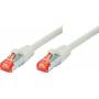 &nbsp;"Tecline-Patchkabel S/FTP (PIMF), CAT.6, grau, 0,25 m Patchkabel mit besonders schmalem Knickschutz (715003)-Tecline-Hardware/Electronic"