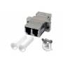 Tecline - LWL Kupplung LC/LC, Duplex, Single-/Multimode, Metall-Geh�use mit Keramik-Ferrule Nicht zum Einsatz in Splei�boxen ge