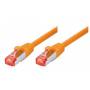 &nbsp;"Tecline-Fr�hlich + Walter - Patch-Kabel - RJ-45 (M) - RJ-45 (M) - 25 cm - SSTP-Kabel - CAT 6 - halogenfrei - orange (715003A)-Tecline-Hardware/Electronic"