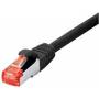 &nbsp;"Tecline-Patchkabel S-STP (PIMF), Cat 6, schwarz, 0,25 m Patchkabel mit besonders schmalem Knickschutz (715003S)-Tecline-Hardware/Electronic"