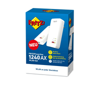 Powerline 1240 AX WLAN Set 1200 Mbit/s Ethernet/LAN Wei� 2 St�ck(e)   6
