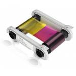 Evolis - High Trust YMCKOK Color Ribbon - 1 - Farbe (Cyan, Magenta, Yellow, Resin-Black, klarer �berzug) - Farbband - f�r Evoli [EURO-Version]