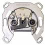 Kathrein - KATHREIN ESD 44 - Antennensteckdose f�r TV/Satellit/Radio - IEC (Buchse), IEC (Stecker) - 1 TV-Dose, 1 Radio-Dose (274418)