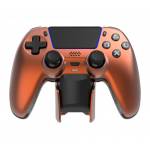 Deltaco - Controller inkl. Ladestation Wireless orange PS5