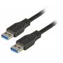 Efb - USB3.0 Anschlusskabel A-A, St.-St., 5,0m, schwarz, Premium Hersteller: EFB Elektronik (K5210SW.5)