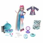 &nbsp;"Monster High-Monster High Deluxe Lagoona Hair Feature Doll-Mattel-Accessories"