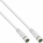 "Inline-® SAT-Anschlusskabel, 2x geschirmt, 2x F-Stecker, >75dB, weiß, 3m (69303)-InLine-Hardware/Electronic" "Inline-® SAT-Anschlusskabel, 2x geschirmt, 2x F-Stecker, >75dB, weiß, 3m (69303)-InLine-Hardware/Electronic"