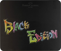Faber-castell - FABER-CASTELL Buntstifte Black Edition 100er Metallet.