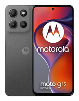 Motorola - moto g15 power 17,1 cm (6.72) Dual-SIM Android 15 4G USB Typ-C 8 GB 256 GB 6000 mAh Grau (PB6G0001PL)