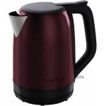 Moulinex - Wasserkocher, Edelstahl-Ausf�hrung, schnurlos, 1,7 l Fassungsverm�gen, 2.400 Watt, 360 Grad (BY5S05E0)