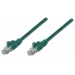 Intellinet - INTELLINET Patchkabel RJ45 U/UTP Cat6 0.50m Hebelschutz gr�n
