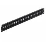&nbsp;"Delock-DELOCK 19" Keystone Patchpanel 24 Port drehbar schwarz-Delock-Hardware/Electronic"