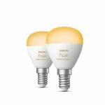 &nbsp;"Signify Philips-White Ambiance E14 Smarte Lampe Tropfenform Doppelpack 470 lm, LED-Lampe-Philips Home-Hardware/Electronic"