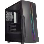 Xilence - Performance C X5 - MDT - ATX - ohne Netzteil (ATX) - schwarze Pulverbeschichtung - USB/Audio (XG121)