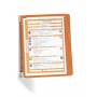 Durable - DURABLE WandSichttafelsys. VarioWall 5 Sichttafeln orange