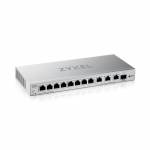 Zyxel - Switch smart managed Layer2 12 Port &bull 8x 1 GbE &bull 3x 10 GbE &bull 1x SFP+ &bull Desktop &bull XGS1250-12 v2
