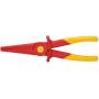 Knipex - 98 62 02 VDE Flachrundzange Gerade 220 mm