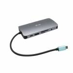 I-tec - I-TEC USB-C Metal Nano Dock 1xHDMI 1xVGA 1xSD Kartenleser 1xmicroSD Kartenleser 1xGLAN 1xAudio/Mic 3xUSB 3.1 1xUSB-C Data 1xUSB-