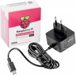 Raspberry - Offizielle Black Raspberry Pi 5.1V/3A PSU (schwarz)