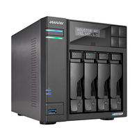 Asus - ASUSTOR Lockerstor NAS AS6704T 4-Bay (90-AS6704T)