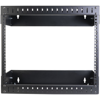 &nbsp;"Startech-StarTech.com 8HE 48,30cm (19") Open Frame Ger�te Rack Wandmontagef�hig - Tiefenverstellbar - Rack (Wandbefestigung) - -Startech-Hardware/Electronic"