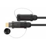 Python - AOC Hybrid High-Speed HDMI 2.0b, stahlarmiert, 4K @60Hz, 18 GBit/s, schwarz, 20m, PYTHON Series (AOC-HP2020)