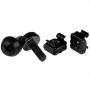 Startech - StarTech.com M5 x 12mm - Screws and Cage Nuts - Schrauben f�r Rack - Schwarz (CABSCREWM5B)