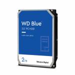 Wd - WD Blue 2TB SATA 6Gb/s HDD internal 8,9cm 3.5 serial ATA 256MB cache 7200 U/min RoHS compliant Bulk (WD20EZBX)